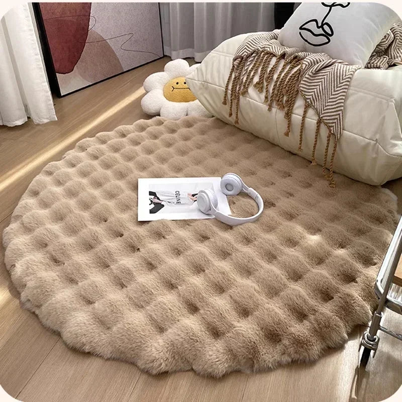 Modern Faux Waffel bed