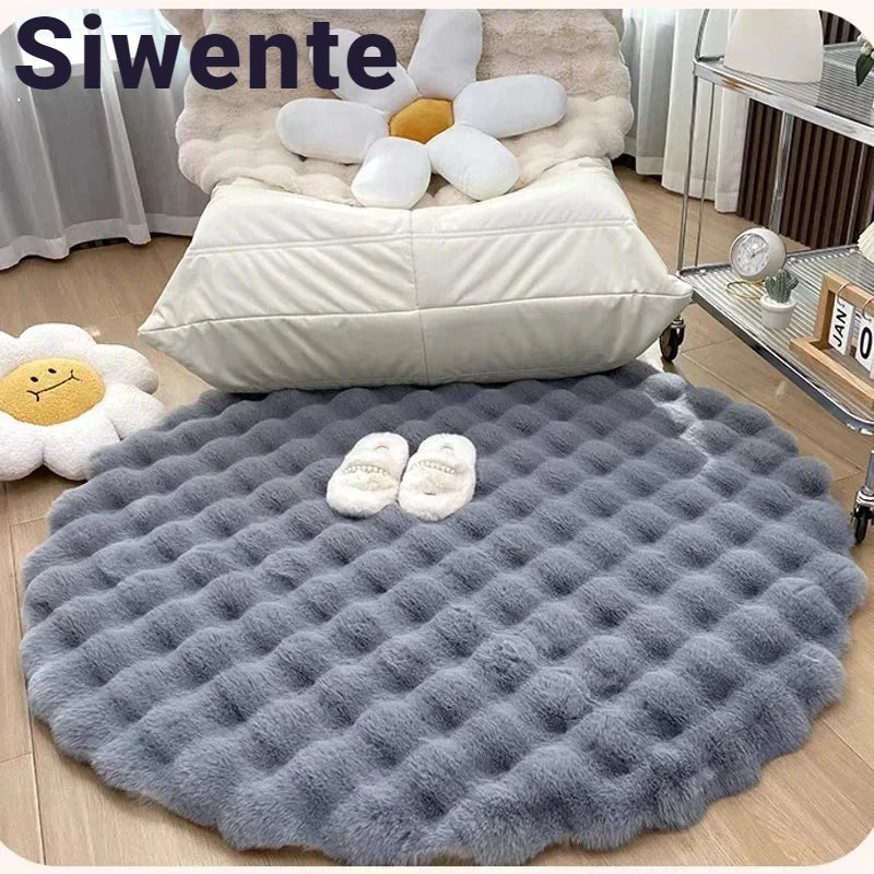 Modern Faux Waffel bed