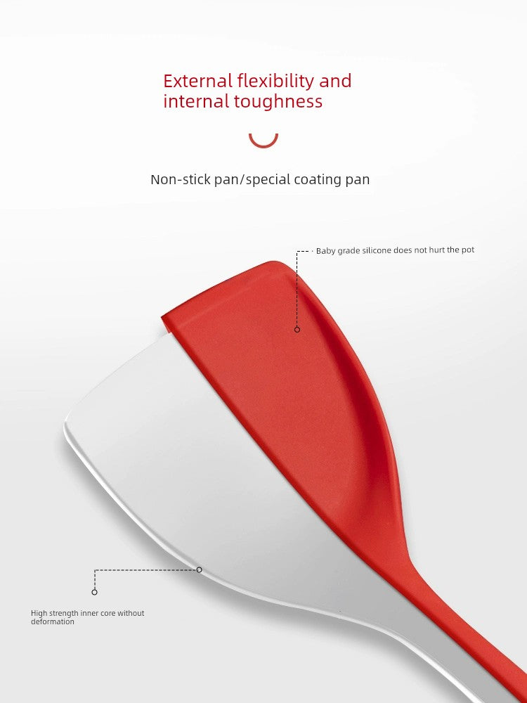 Soup Spoon Silicone Shovel