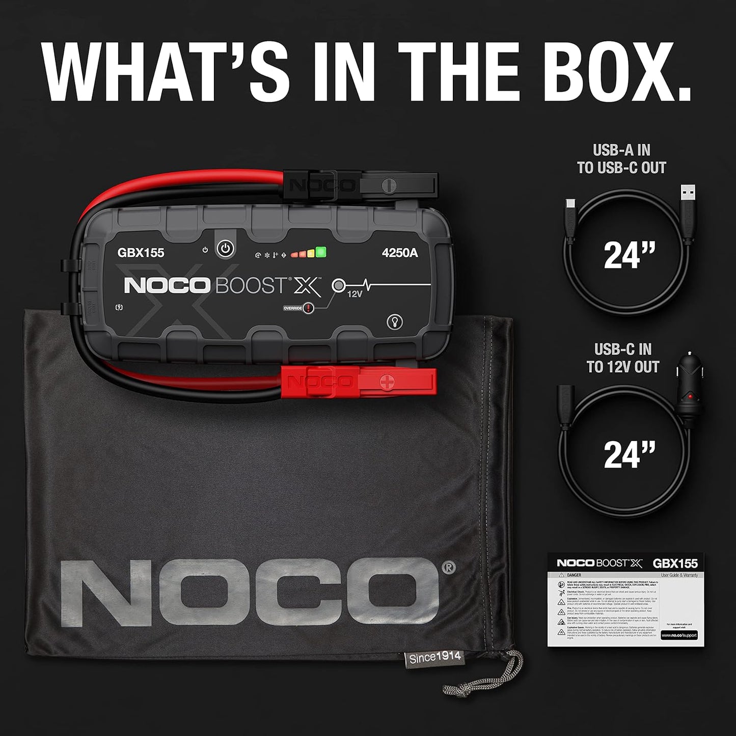 Noco PowerBoost Jump Starter By Newtrends