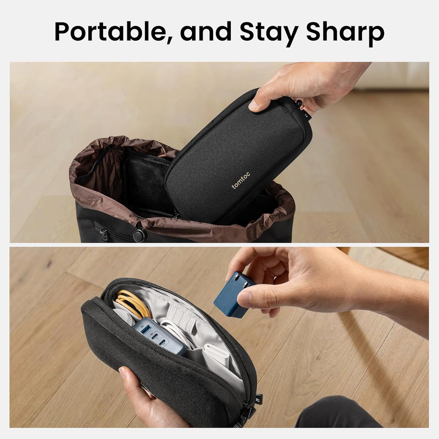 Compact Tech Travel Pouch