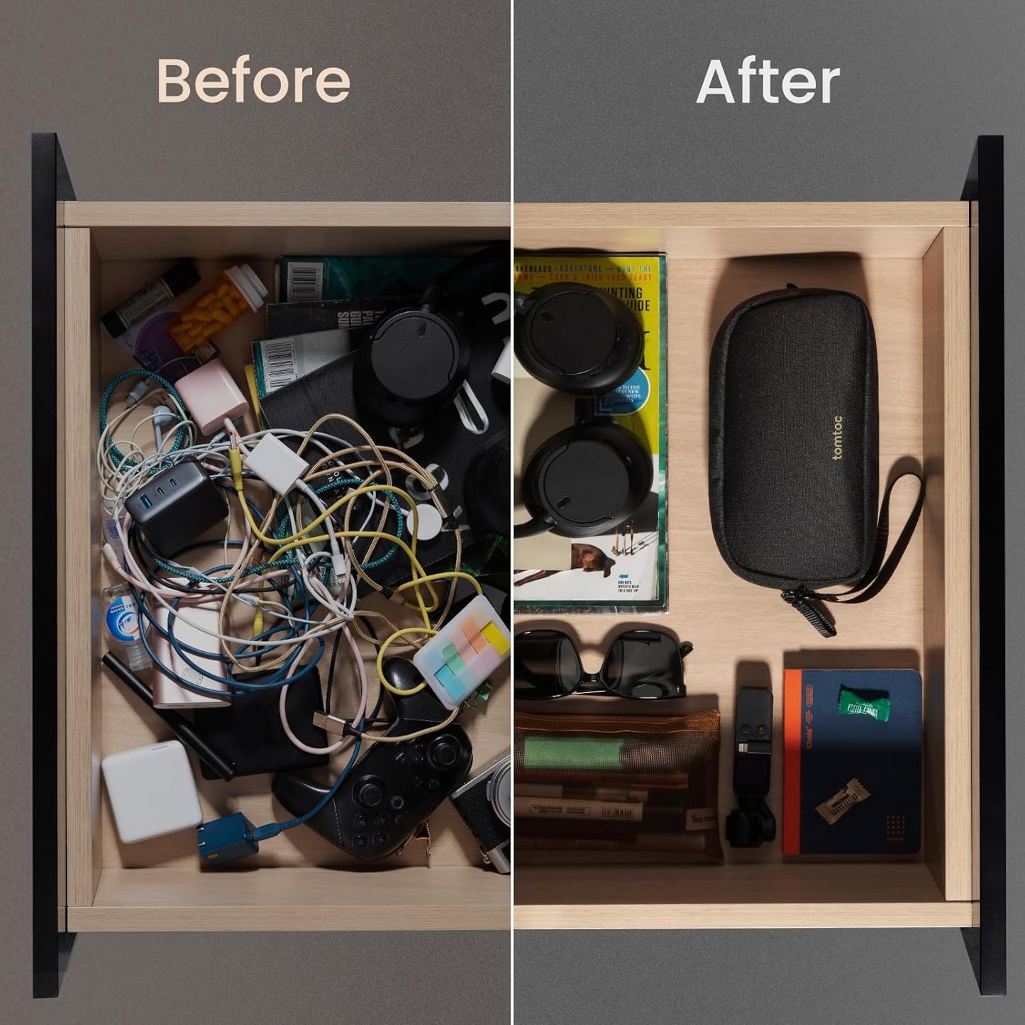 Compact Tech Travel Pouch