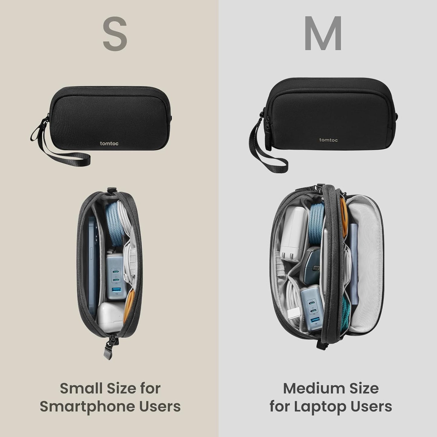 Compact Tech Travel Pouch