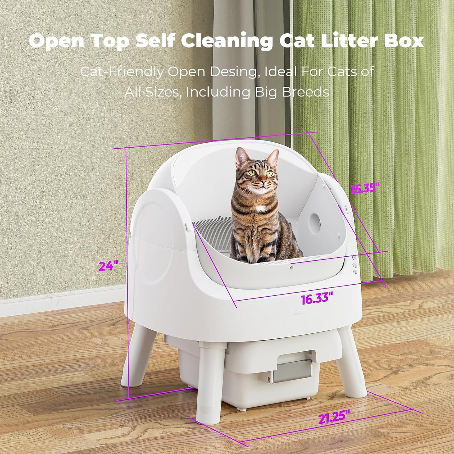Autoscoop Smart Self-Cleaning Cat Box By New trends